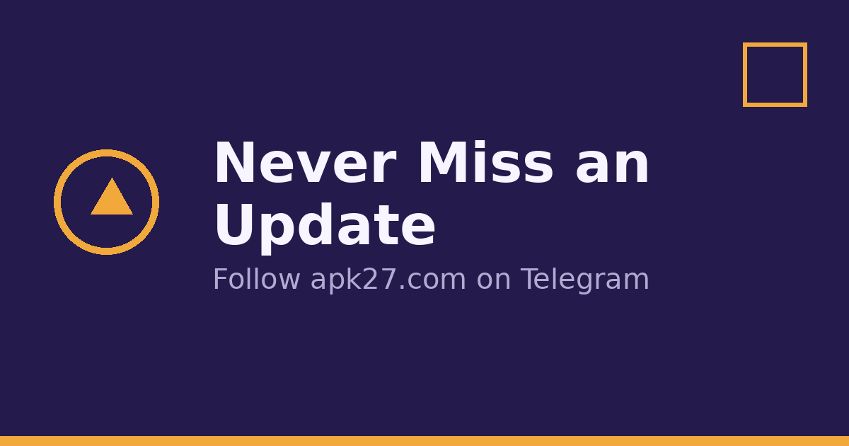 How to Get apk27.com Updates on Telegram